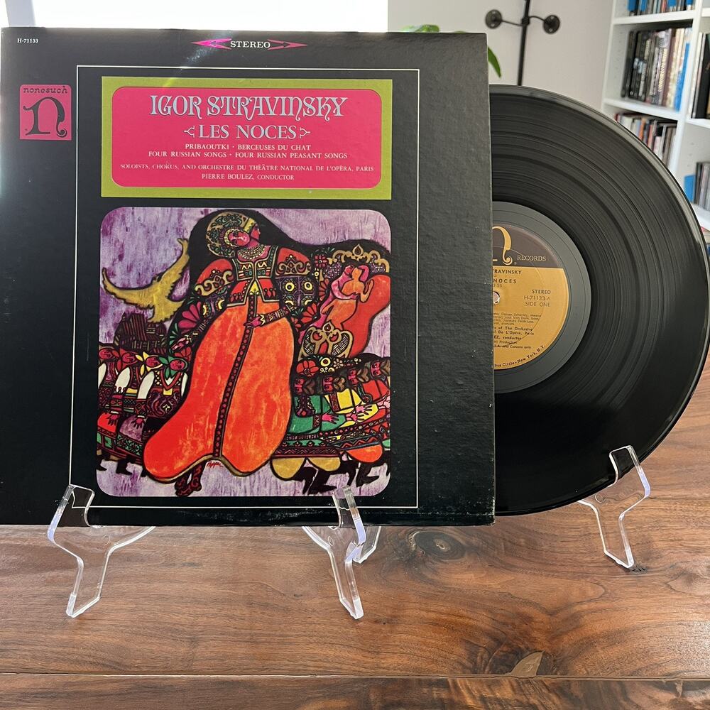 Igor Stravinsky Les Noces Vinyl LP Nonesuch H-71133